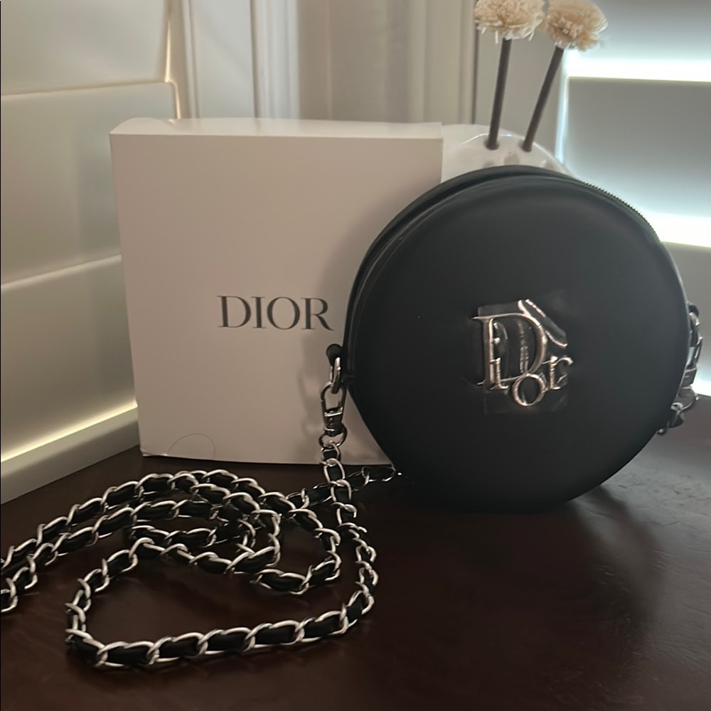 Dior Vanity crossbody bag with chain
